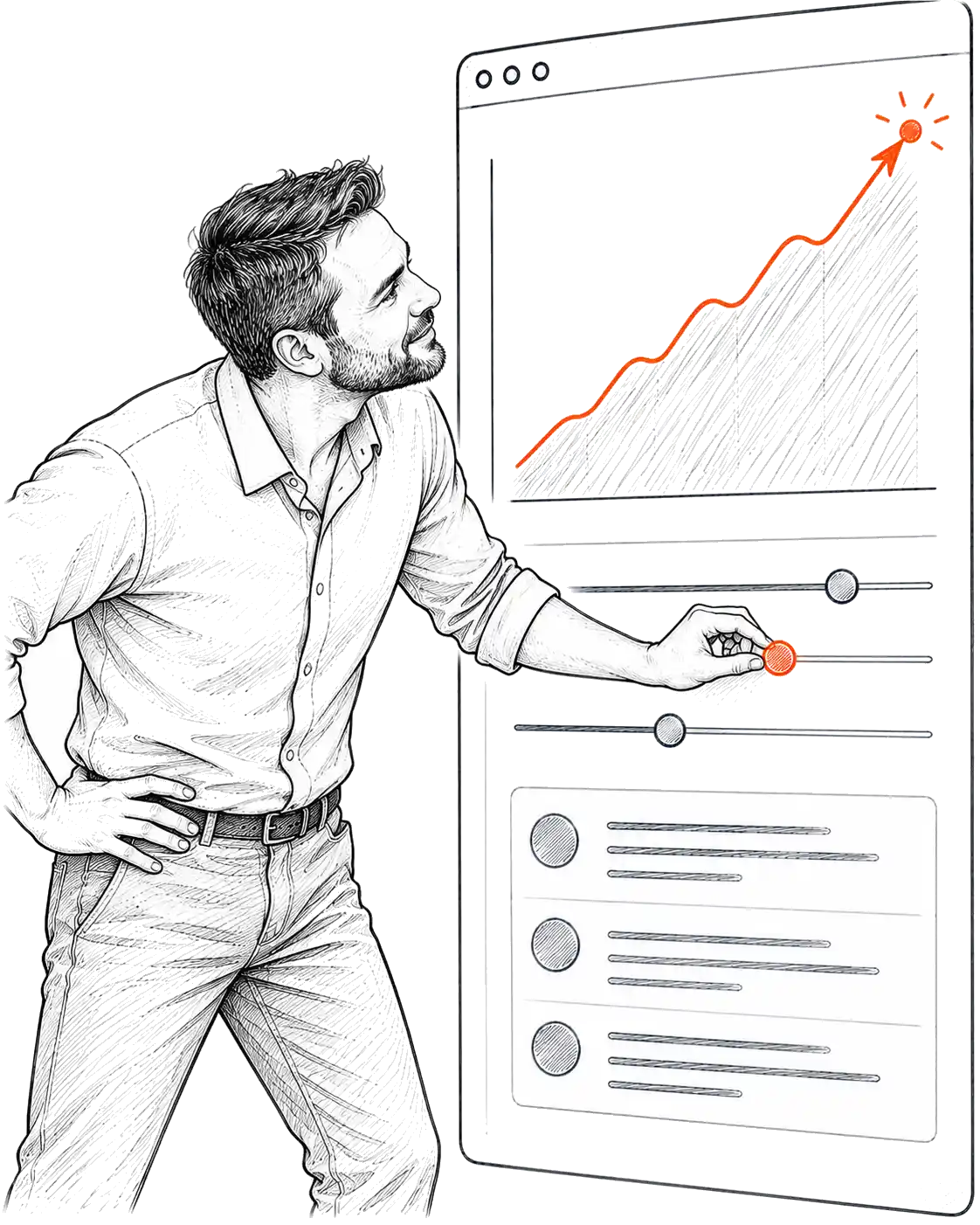 Sechs Hebel — Ranglisten, Verzeichnisse, Website-Autorität, Bewertungen, Reputation und Social Sentiment — zahlen gemeinsam auf die Sichtbarkeit einer Marke in KI-Antworten ein.